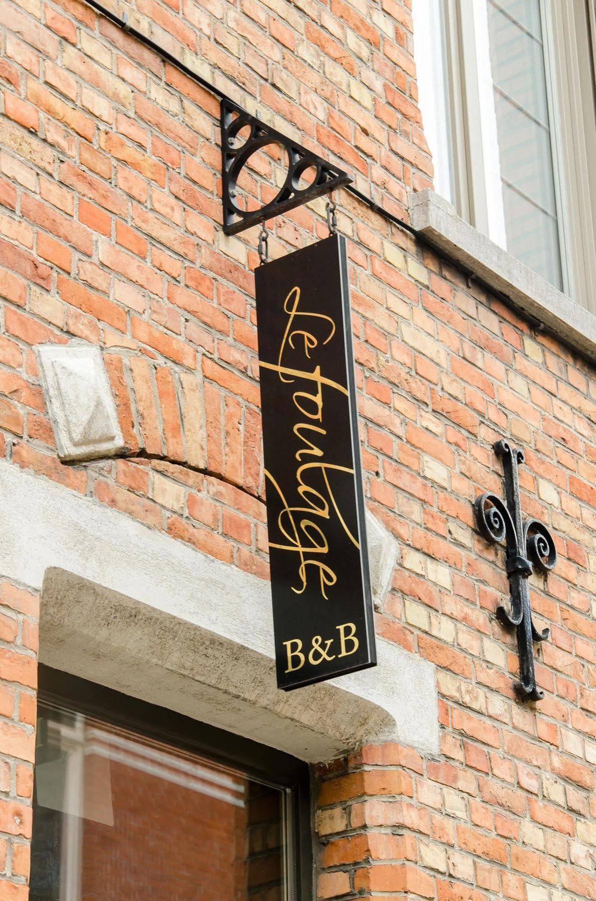 B&B Le Foulage Brugge Bagian luar foto